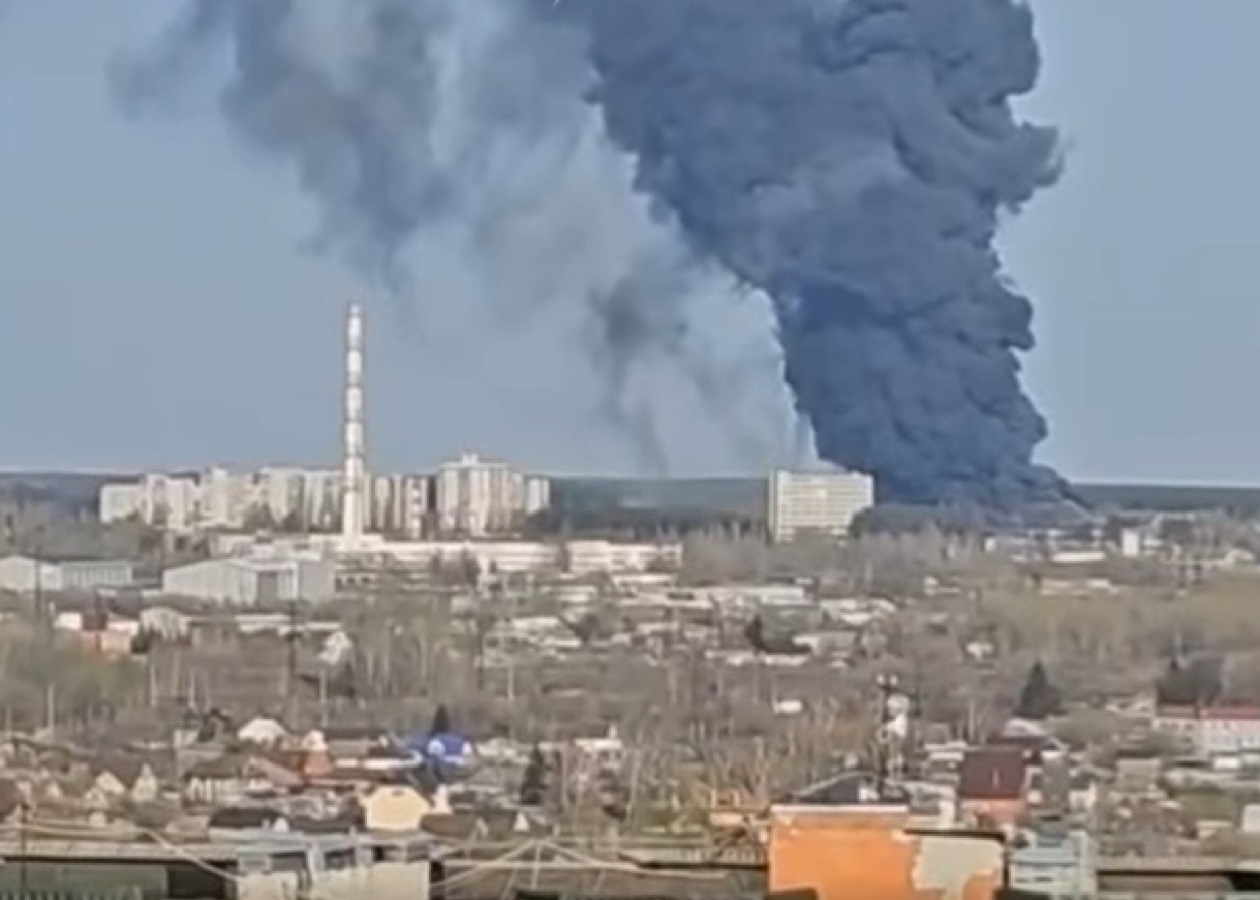 В Курську після вибуху загорівся завод – ЗМІ
