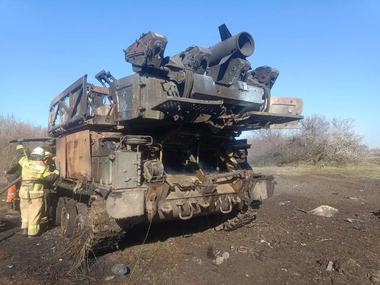 Дрон Сил оборони уразив російський «Бук»