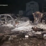 РФ вдарила дронами по Дніпру: є поранені, пошкоджено адмінбудівлю (фото)
