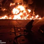 На Одещині спалахнула пожежа на обʼєкті паливно-енергетичної інфраструктури