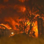 Історичне місто у Каліфорнії постраждало від лісових пожеж