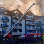 У Буковелі спалахнула пожежа в готелі