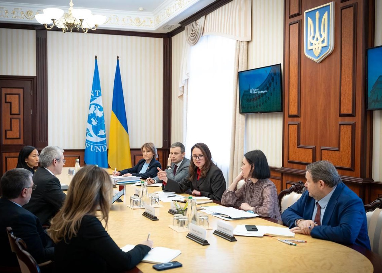 Свириденко провела переговори з місією МВФ