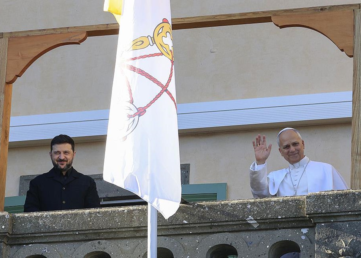 Зеленський зустрівся з Папою Римським