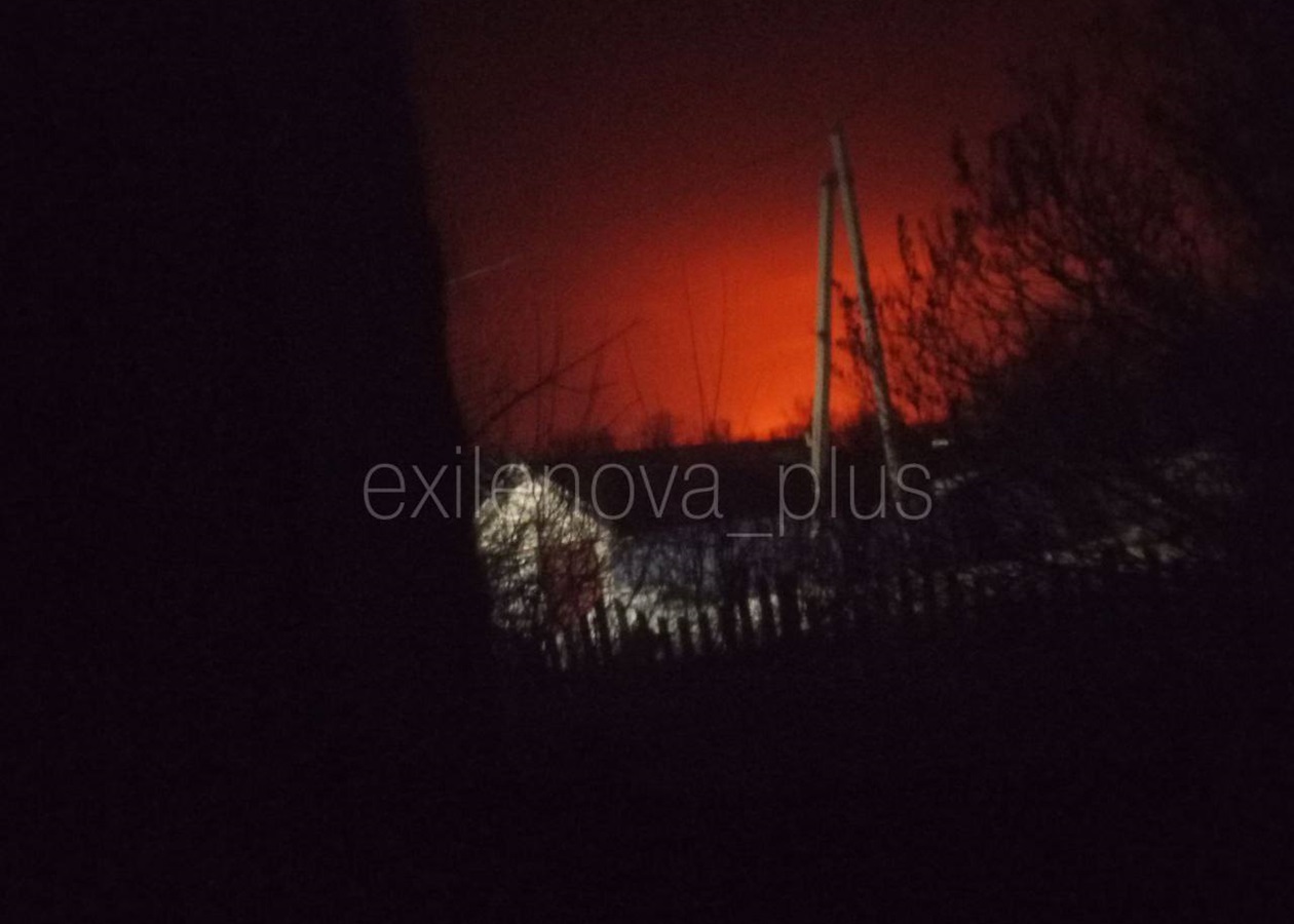 У Самарській області РФ велика пожежа: уражено ГПЗ