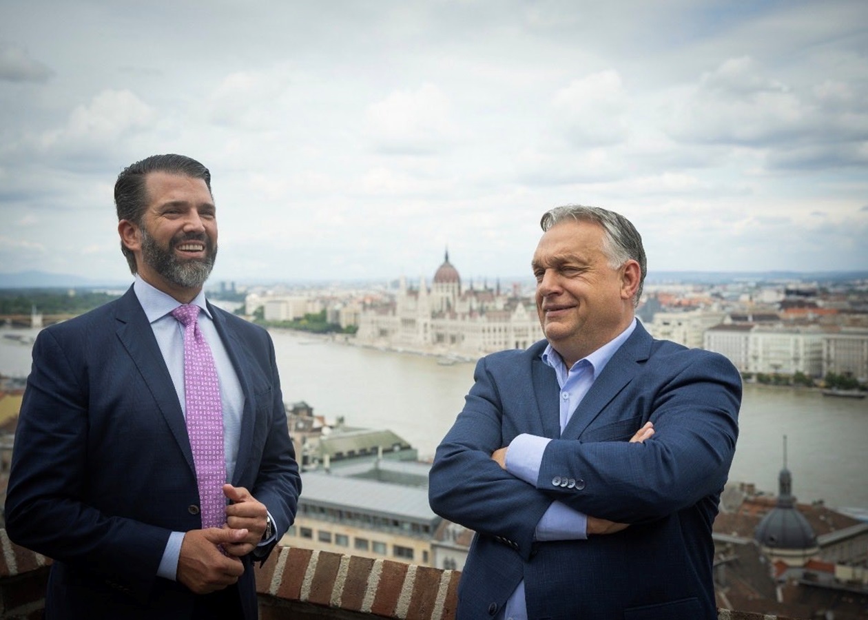 Вибори в Угорщині: син Трампа закликав голосувати за "друга" президента США