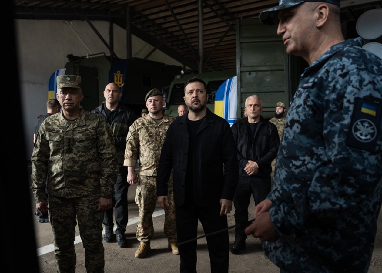 Зеленський прибув на Одещину через роботу ППО