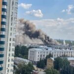 Під Москвою горить науковий центр Роскосмосу