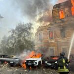 Зеленський відреагував на удар по будівлі НАН