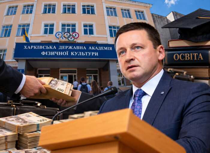 “Ghost students,” fake titles, and bribes: How Oleksandr Azhippo turned the academy into a cash cow for his inner circle